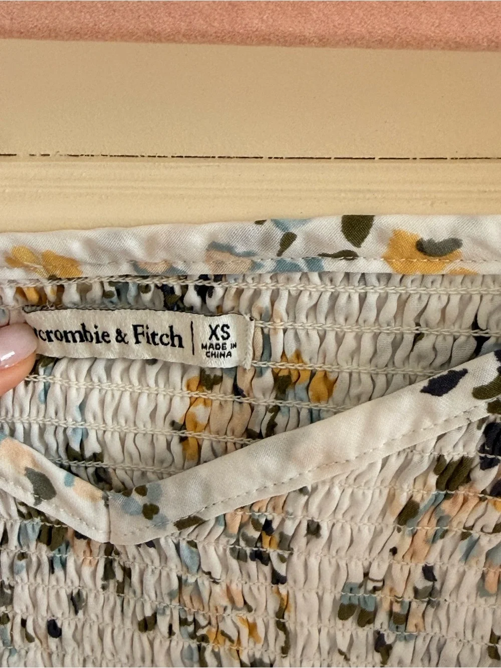 Abercrombie & Fitch floral blouse